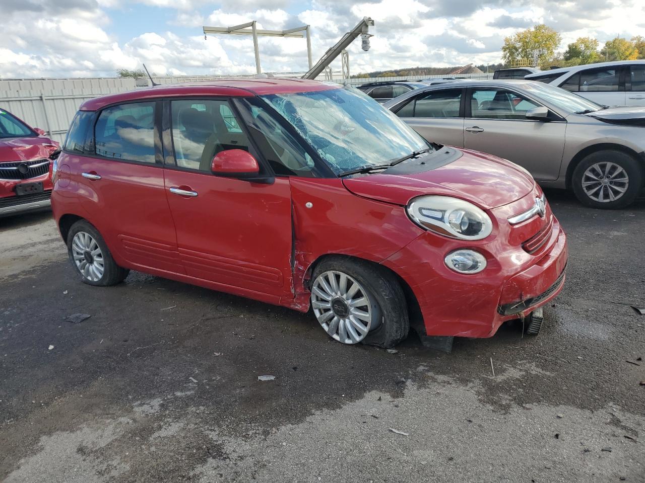 2014 FIAT 500L EASY Copart, lot number: 73393683, vin: ZFBCFABH9EZ026476. Thumbnail 4