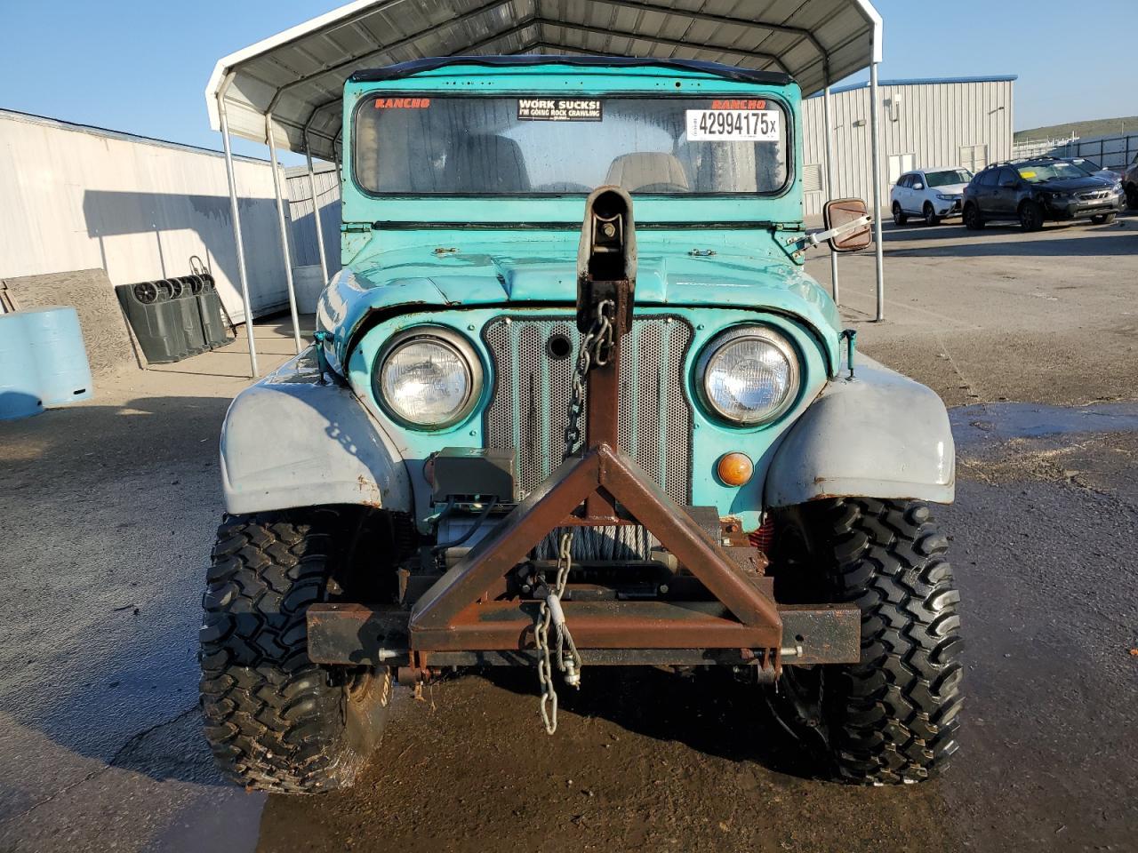 1965 Jeep Cj-5 Copart, lot number: 42994175, vin: 179661. Thumbnail 5