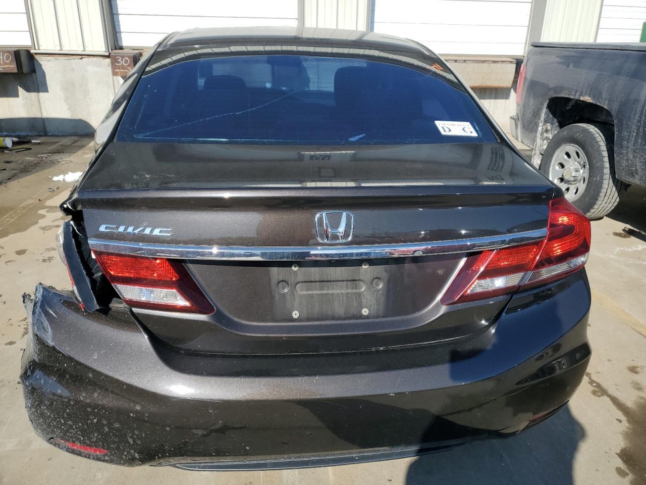 2013 Honda Civic Lx Copart, lot number: 89271255, vin: 2HGFB2F59DH555308. Thumbnail 6