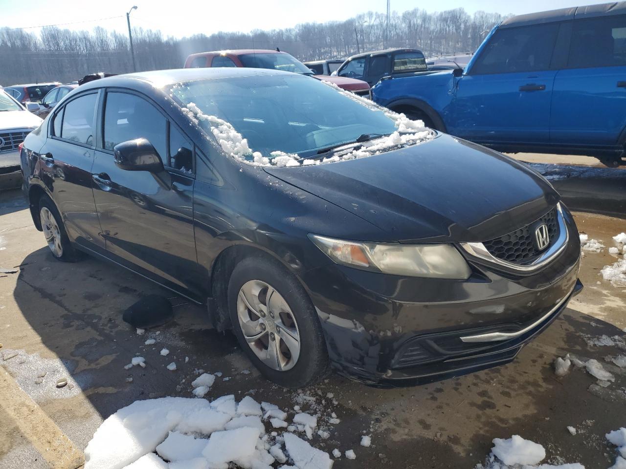 2013 Honda Civic Lx Copart, lot number: 89271255, vin: 2HGFB2F59DH555308. Thumbnail 4