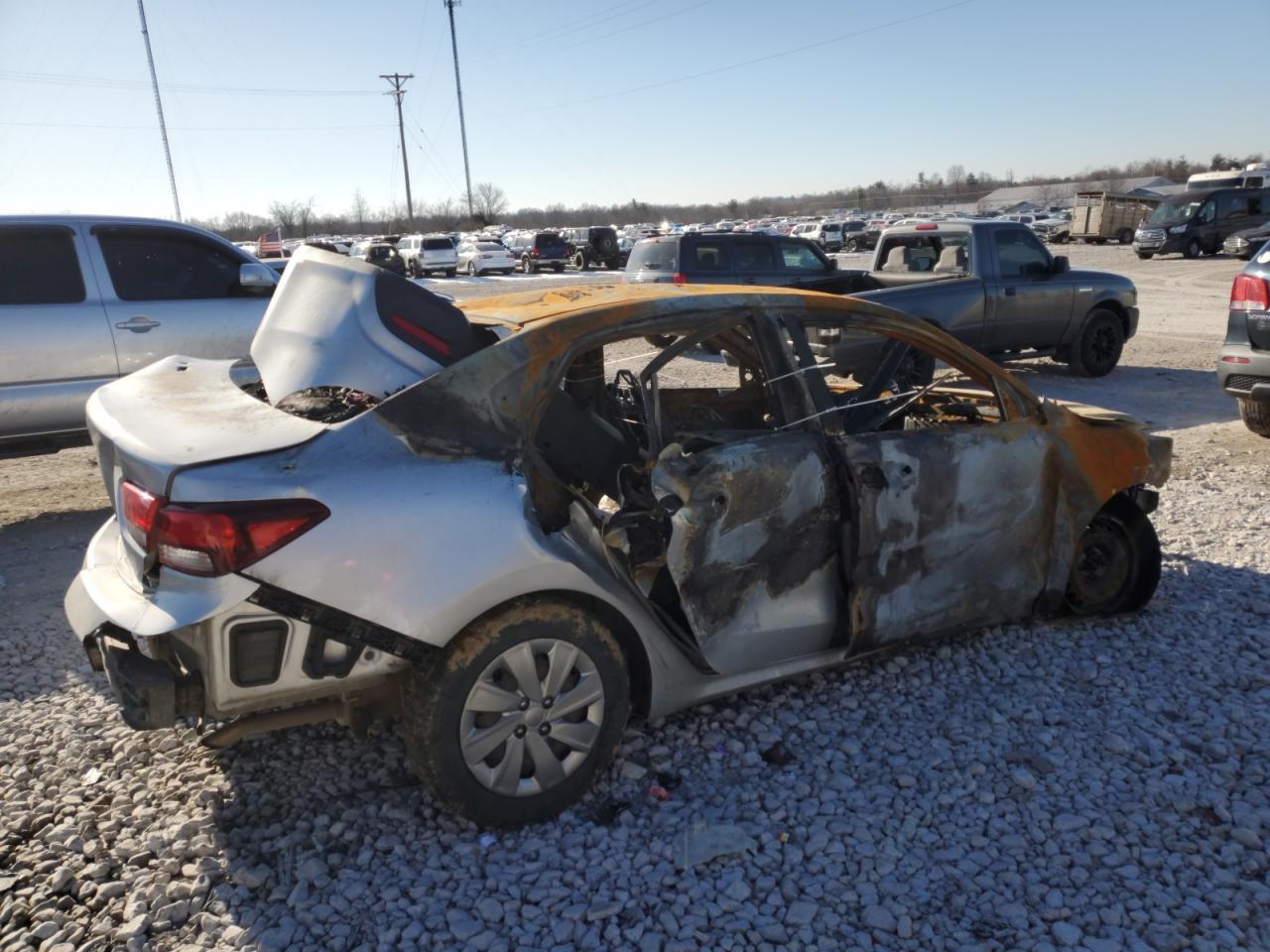 2018 Kia Rio Lx Copart, lot number: 42523465, vin: 3KPA24AB3JE069179. Thumbnail 3