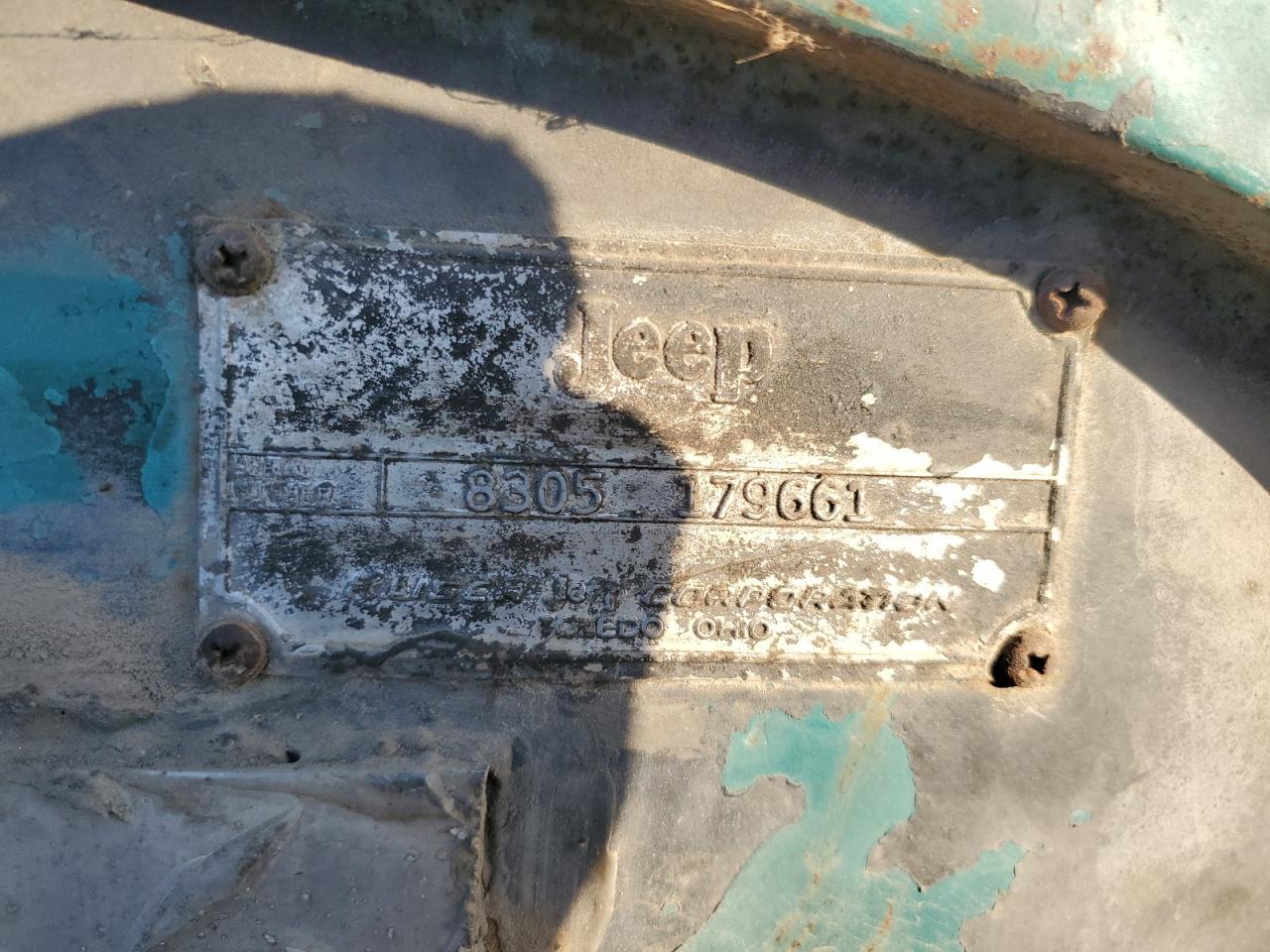 1965 Jeep Cj-5 Copart, lot number: 42994175, vin: 179661. Thumbnail 12