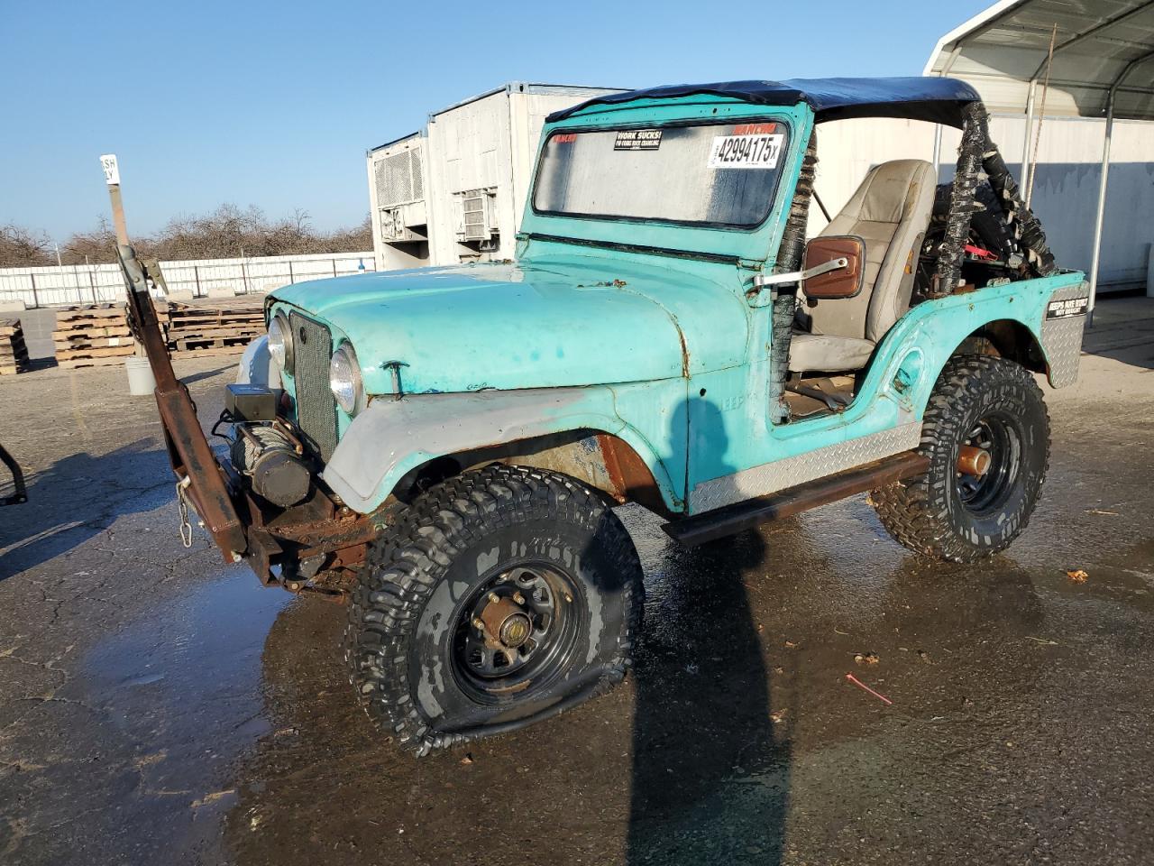 1965 Jeep Cj-5 Copart, lot number: 42994175, vin: 179661. Thumbnail 1