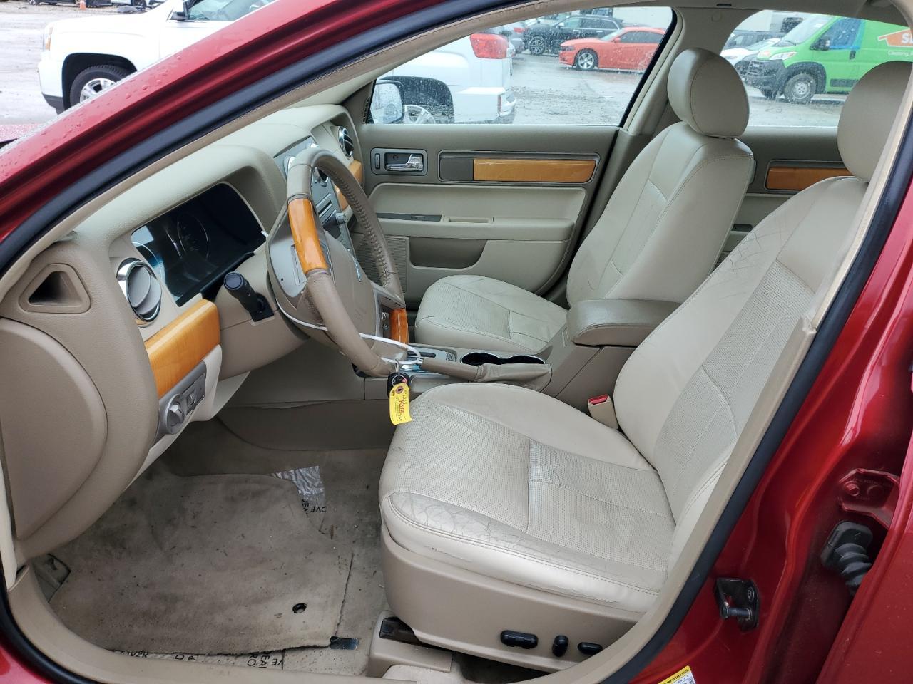 2008 Lincoln Mkz Copart, lot number: 45344105, vin: 3LNHM26T88R632353. Thumbnail 7