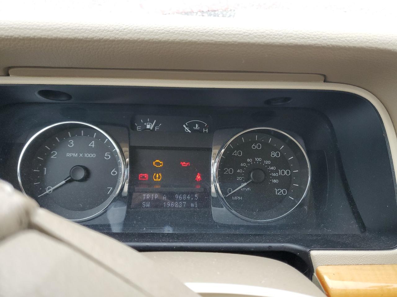 2008 Lincoln Mkz Copart, lot number: 45344105, vin: 3LNHM26T88R632353. Thumbnail 9