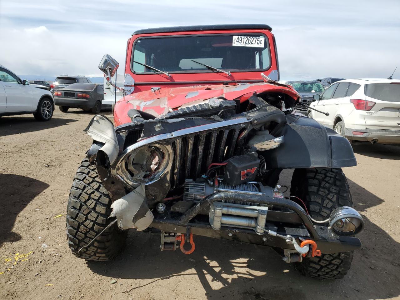 1984 Jeep Jeep Cj7 Copart, lot number: 49126275, vin: 1JCCE87E8ET133575. Thumbnail 5