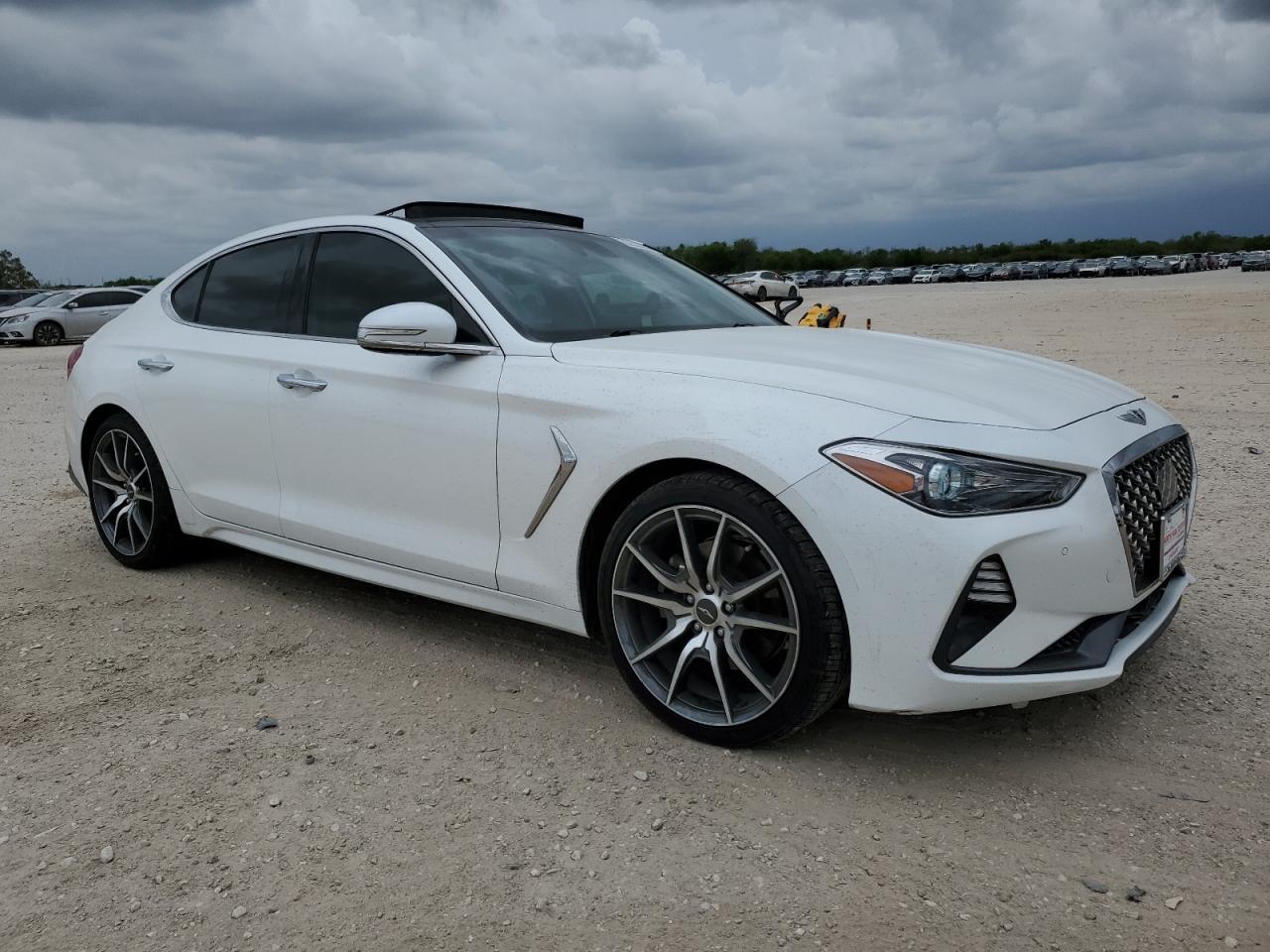 2021 Genesis G70 Prestige Copart, lot number: 50803555, vin: KMTG44LA2MU066726. Thumbnail 4