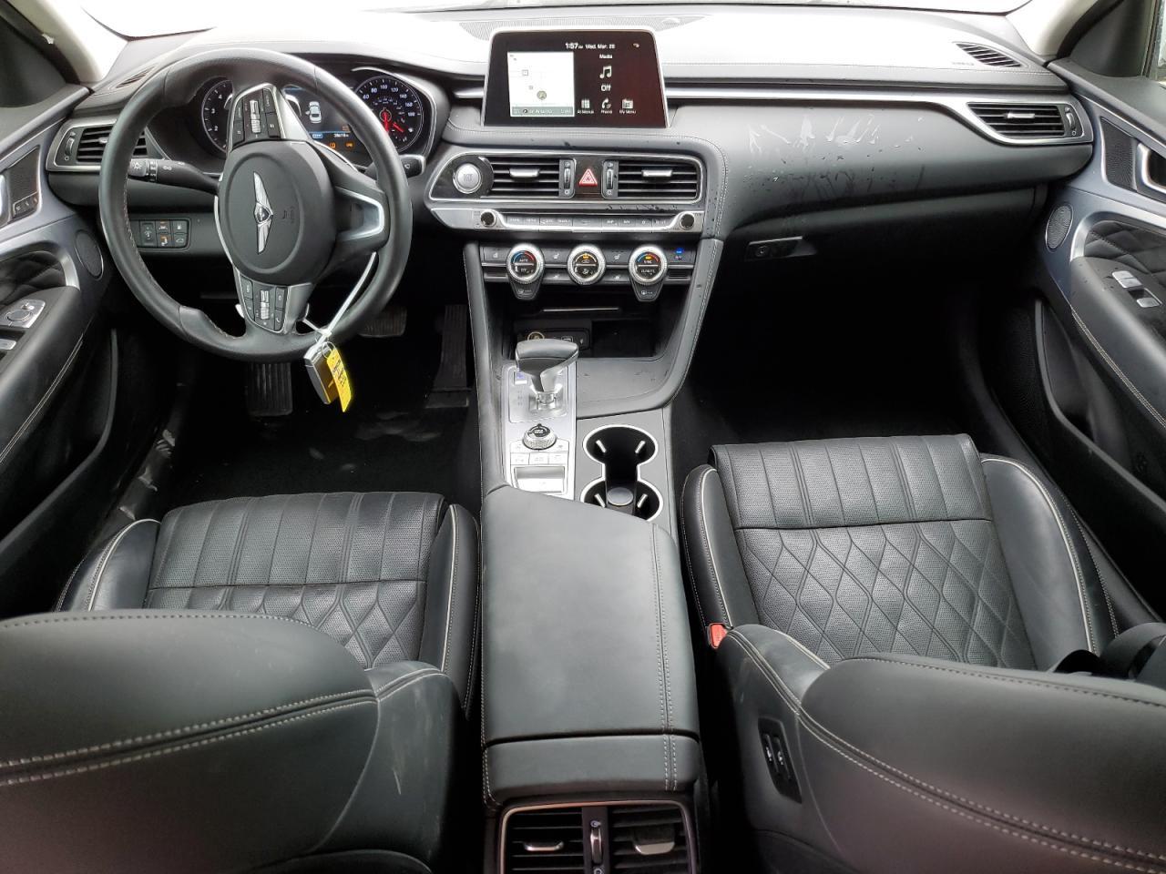 2021 Genesis G70 Prestige Copart, lot number: 50803555, vin: KMTG44LA2MU066726. Thumbnail 8