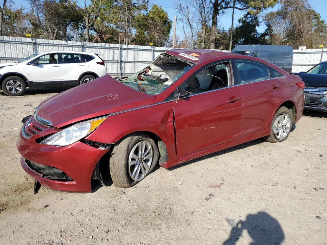 2014 Hyundai Sonata Gls Copart, lot number: 50394035, vin: 5NPEB4AC9EH814755. Thumbnail 1
