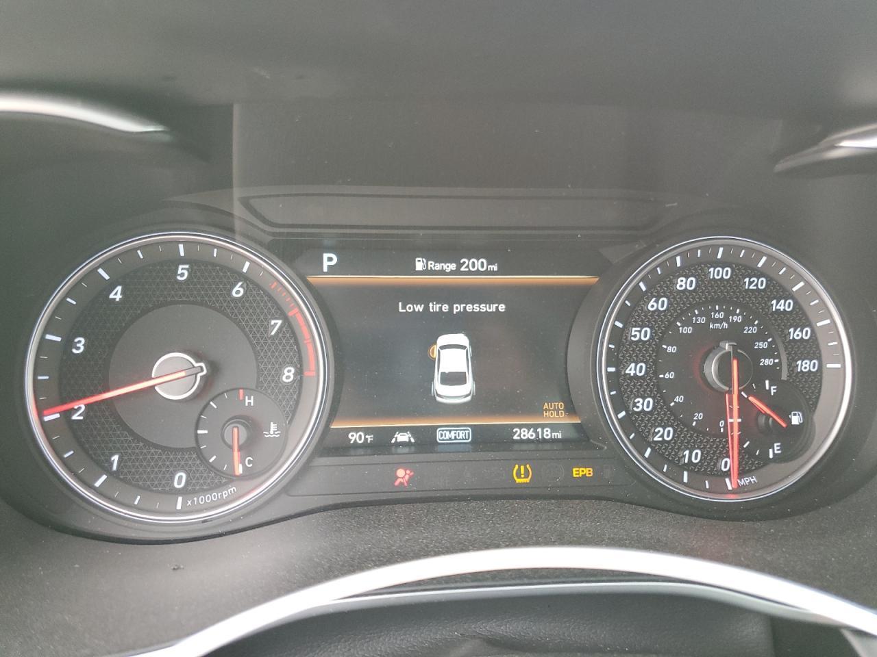 2021 Genesis G70 Prestige Copart, lot number: 50803555, vin: KMTG44LA2MU066726. Thumbnail 9