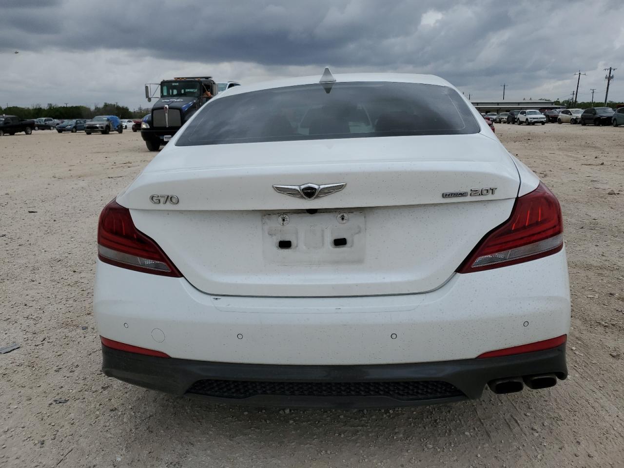 2021 Genesis G70 Prestige Copart, lot number: 50803555, vin: KMTG44LA2MU066726. Thumbnail 6