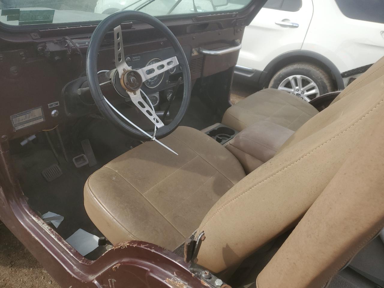 1978 Jeep Cj5 Copart, lot number: 51271905, vin: J8F83EH126023. Thumbnail 7