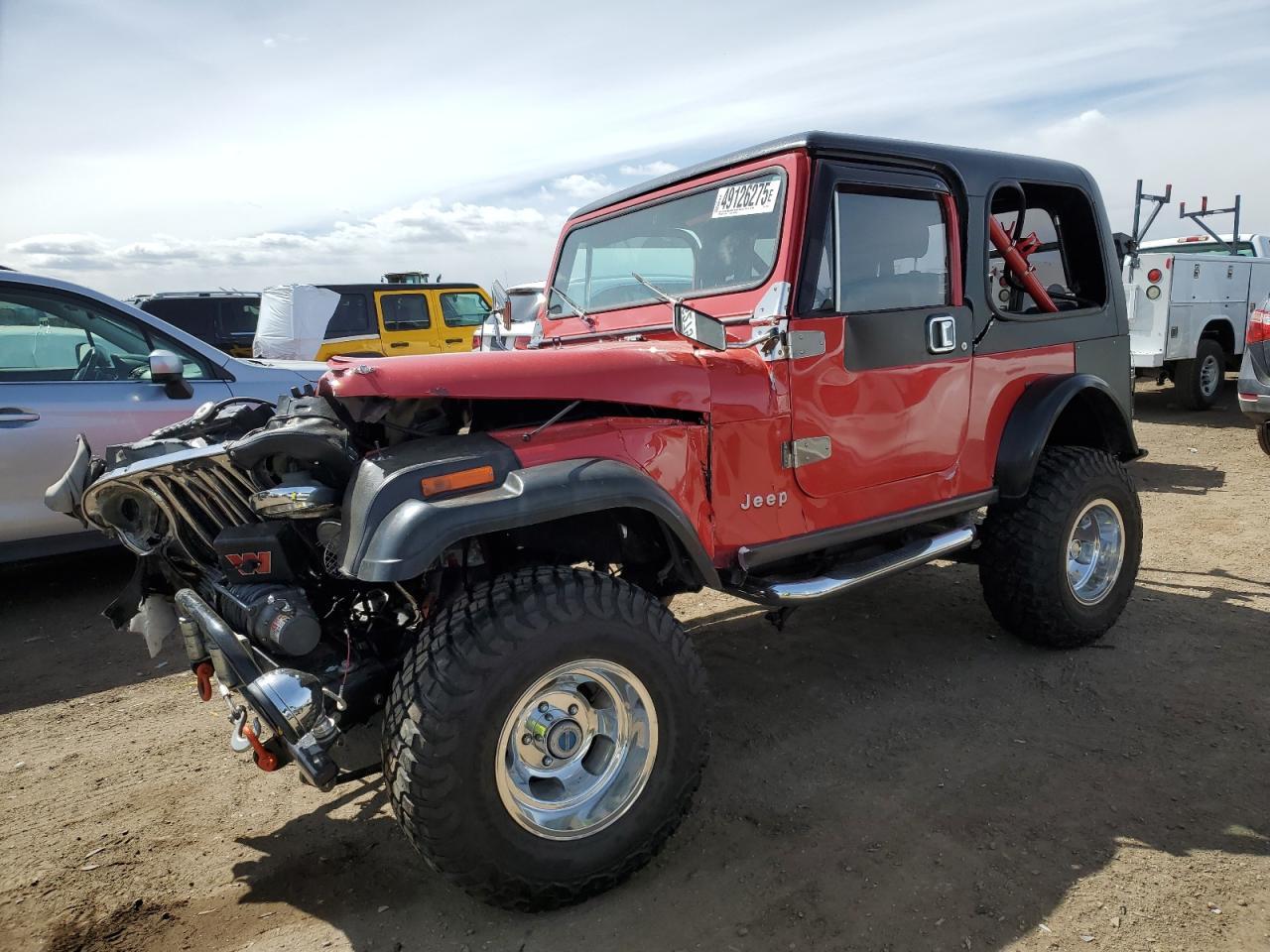 1984 Jeep Jeep Cj7 Copart, lot number: 49126275, vin: 1JCCE87E8ET133575. Thumbnail 1