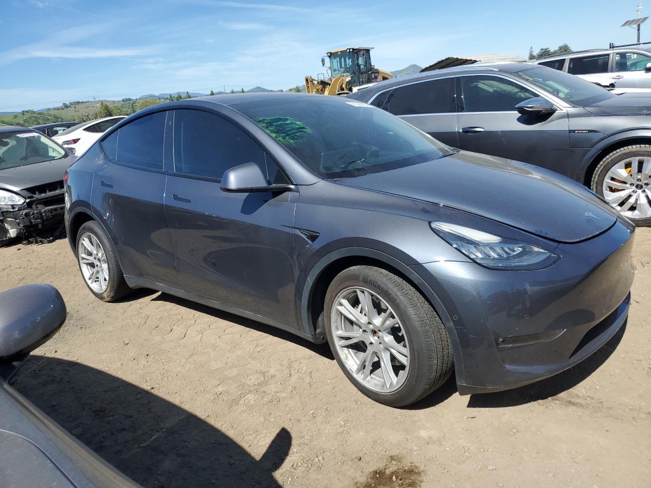 2022 Tesla Model Y Copart, lot number: 50396605, vin: 7SAYGDEE2NF402320. Thumbnail 4