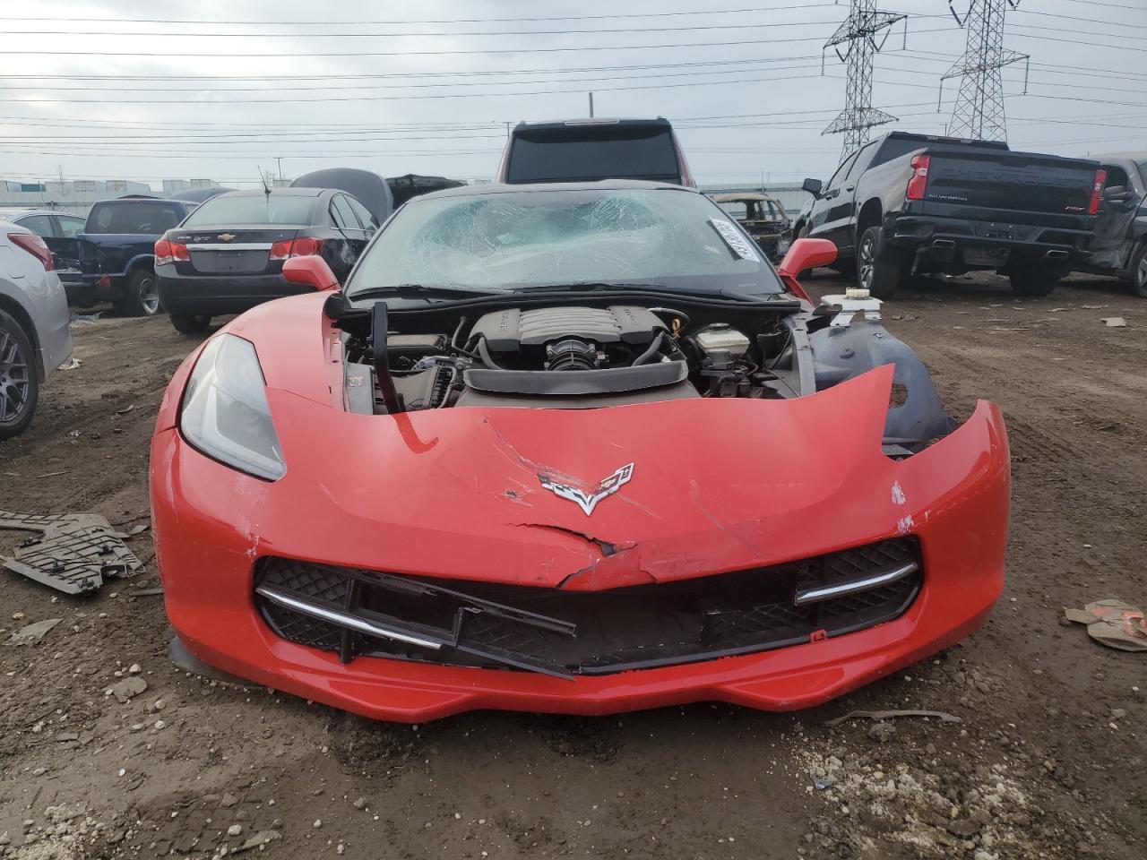 2019 Chevrolet Corvette Stingray 1Lt Copart, lot number: 49136765, vin: 1G1YB2D76K5105544. Thumbnail 5