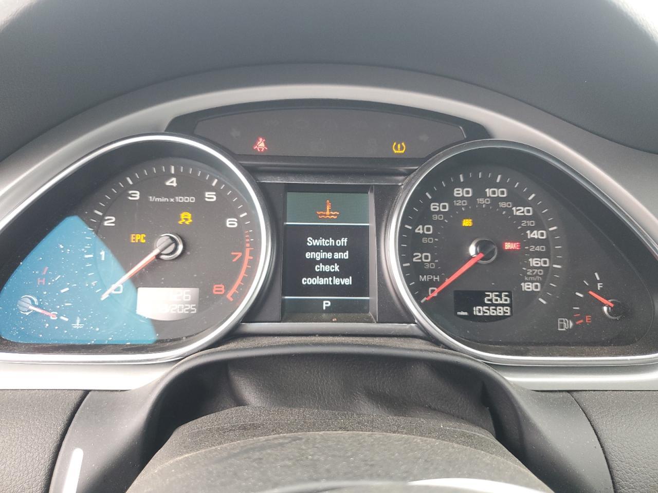 2014 Audi Q7 Prestige Copart, lot number: 48866785, vin: WA1DGAFE5ED004318. Thumbnail 9