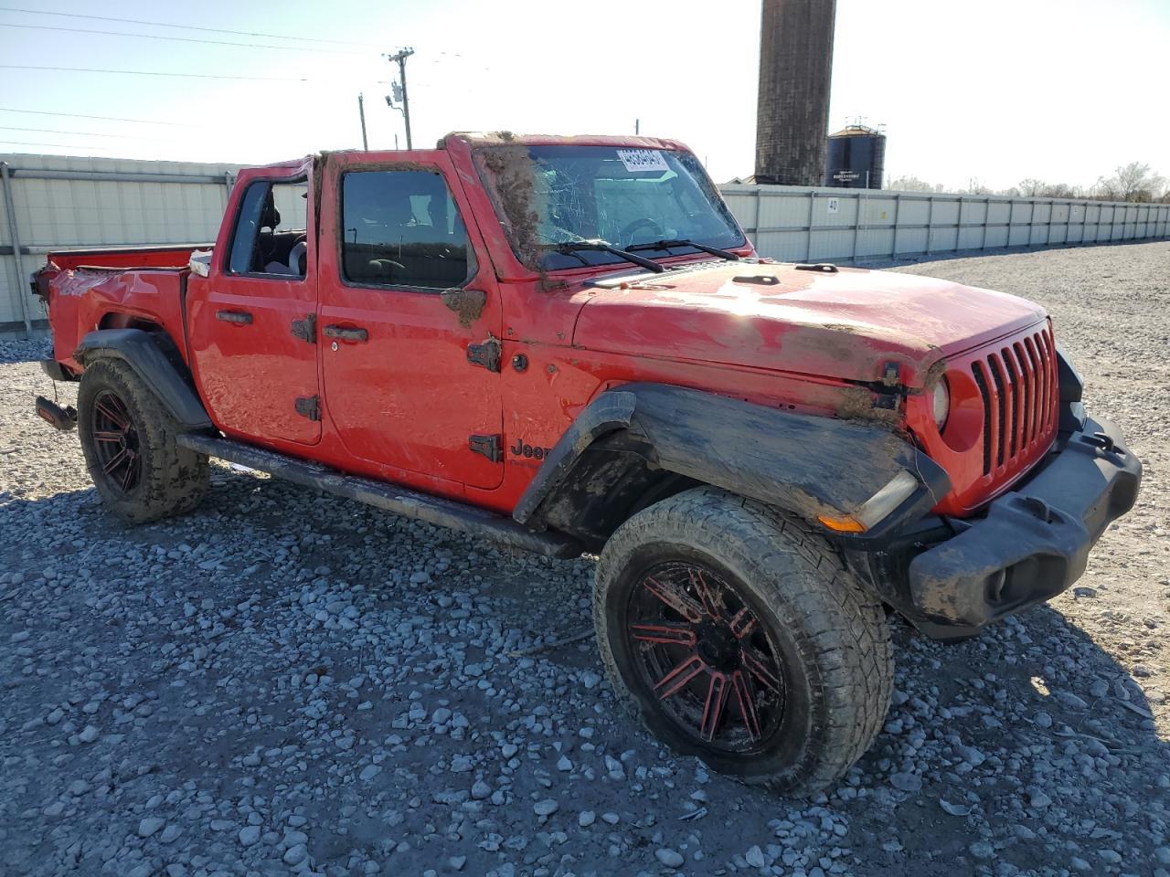 2020 Jeep Gladiator Sport Copart, lot number: 48584645, vin: 1C6HJTAG4LL143833. Thumbnail 4
