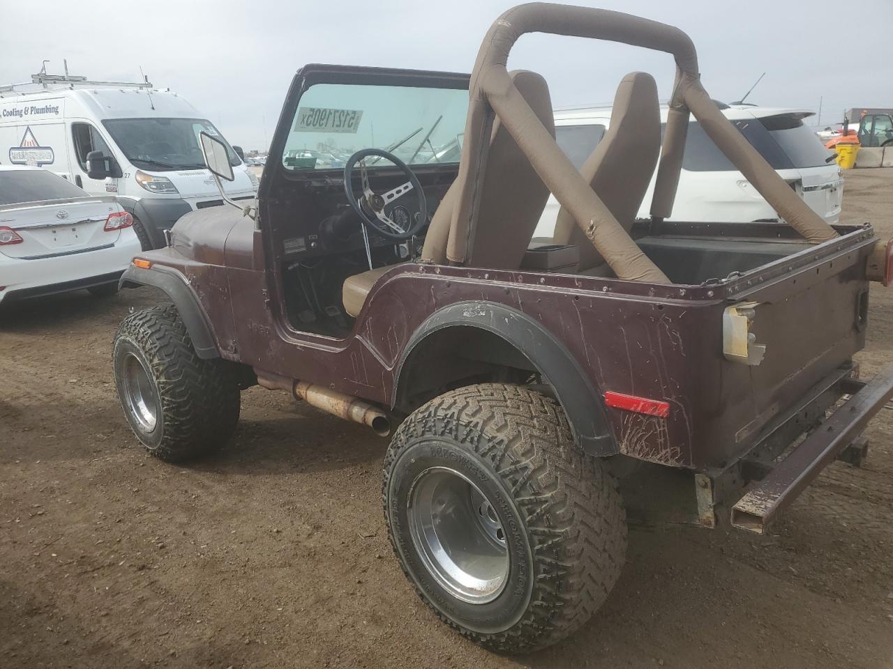 1978 Jeep Cj5 Copart, lot number: 51271905, vin: J8F83EH126023. Thumbnail 2