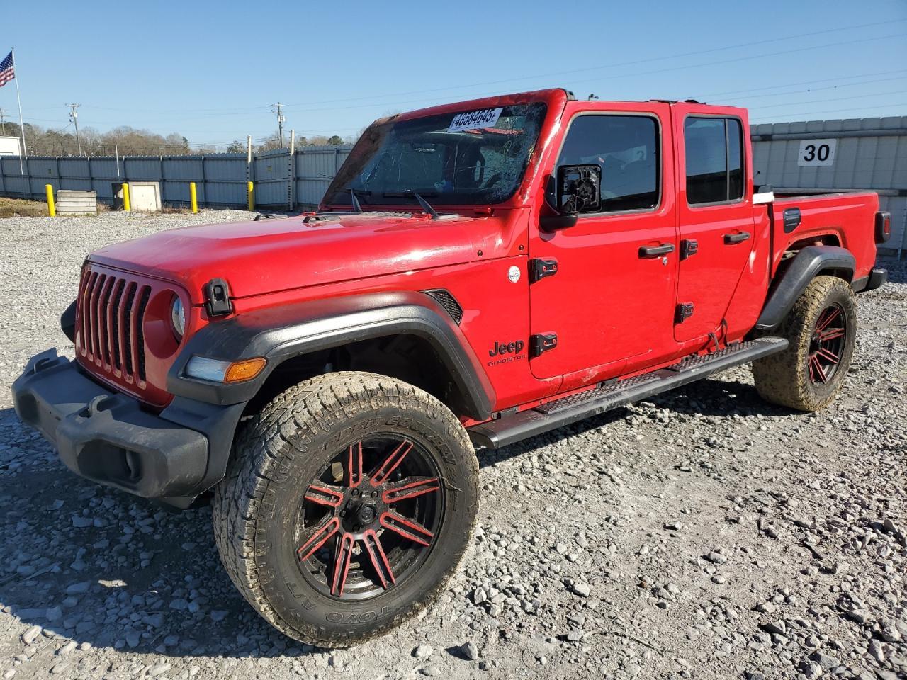 2020 Jeep Gladiator Sport Copart, lot number: 48584645, vin: 1C6HJTAG4LL143833. Thumbnail 1