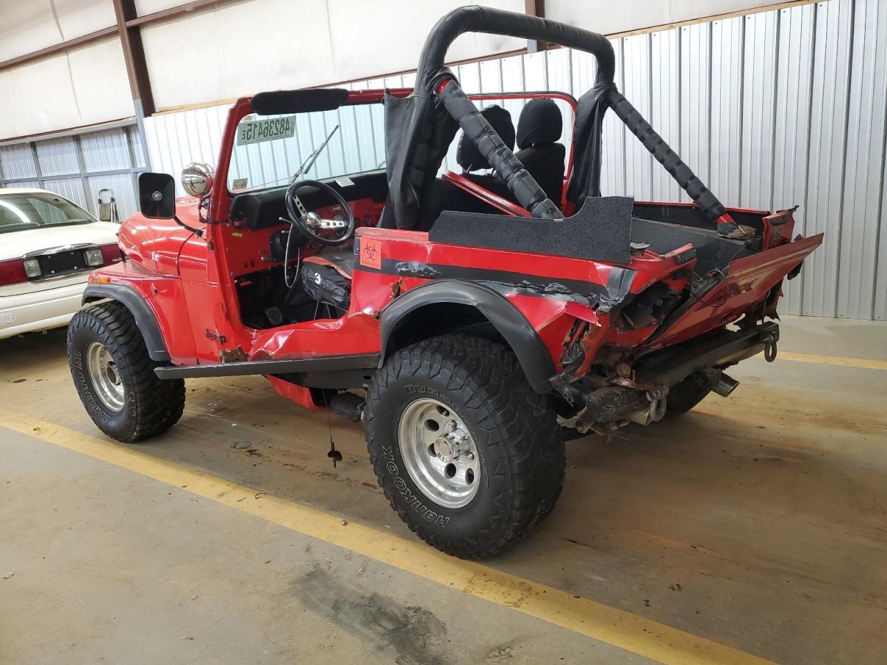 1979 Jeep Cj-7 Copart, lot number: 48236415, vin: J9F93EH817246. Thumbnail 2