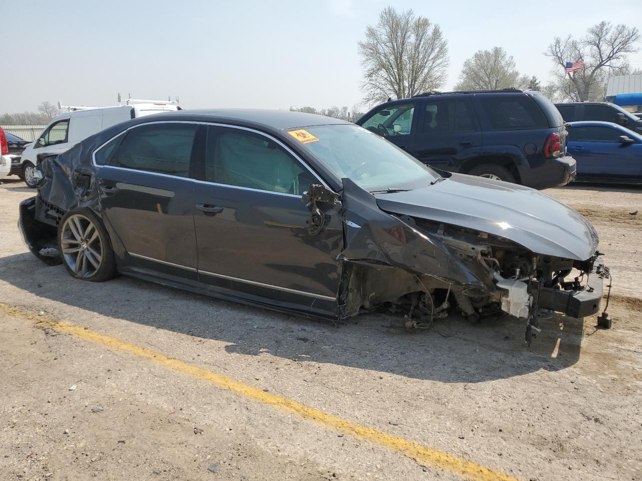2017 Volkswagen Passat R-Line Copart, lot number: 56751375, vin: 1VWDT7A35HC001212. Thumbnail 4