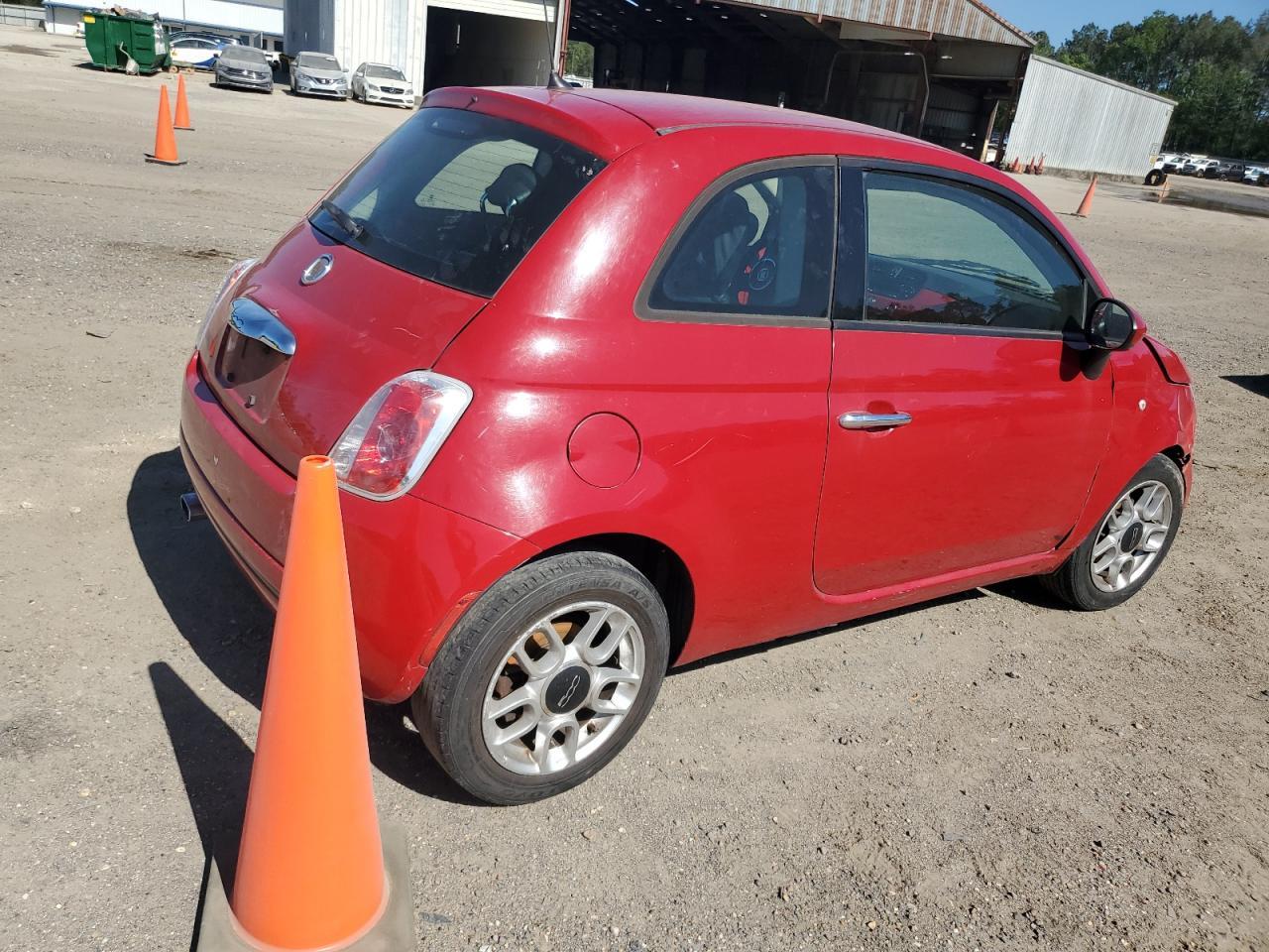2014 Fiat 500 Pop Copart, lot number: 52446855, vin: 3C3CFFAR5ET232393. Thumbnail 3
