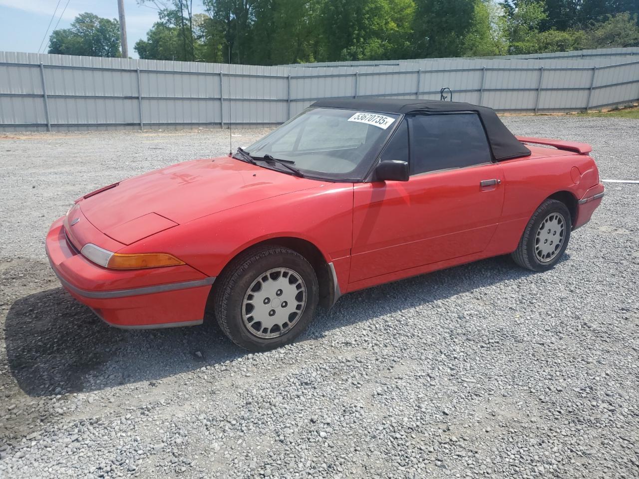 1991 Mercury Capri Xr2 Copart, lot number: 53670735, vin: 6MPCT0364M8605756. Thumbnail 1