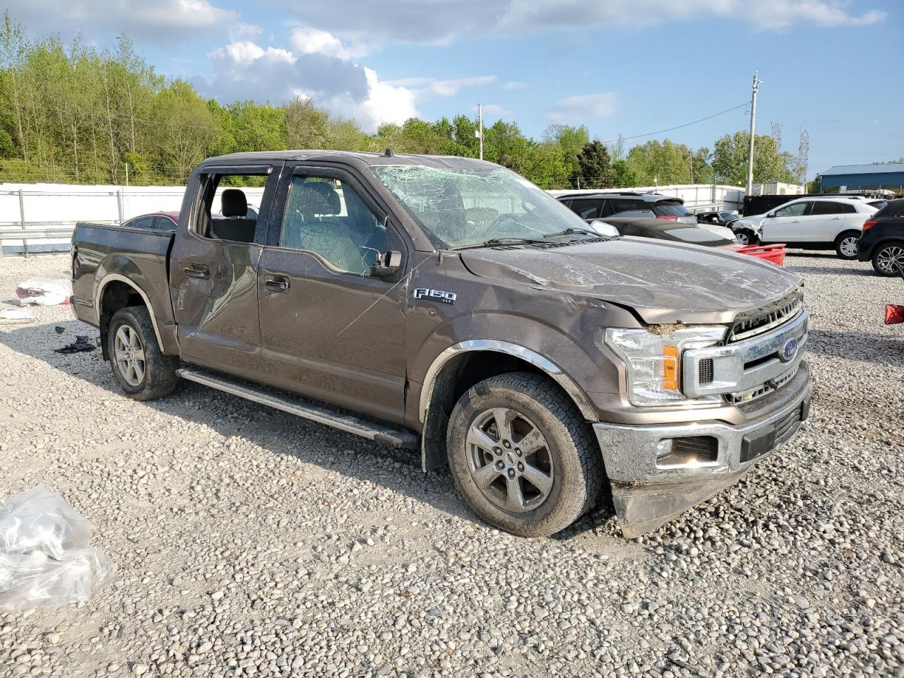 2019 Ford F150 Supercrew Copart, lot number: 52420165, vin: 1FTEW1C59KKD79735. Thumbnail 4