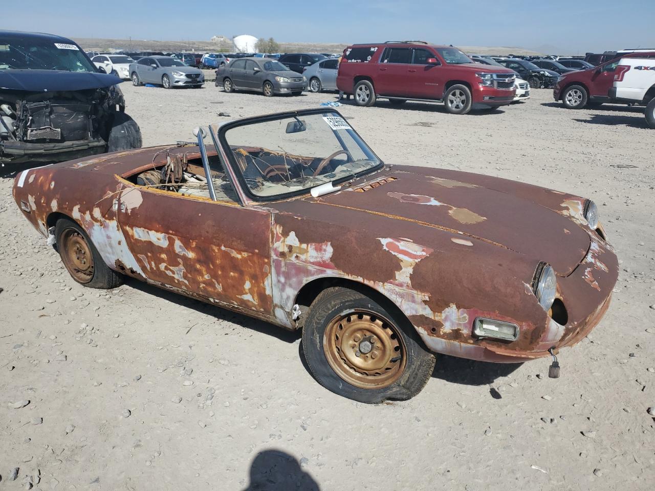 1971 Fiat Spyder Copart, lot number: 52965055, vin: 100GBS10091199. Thumbnail 4