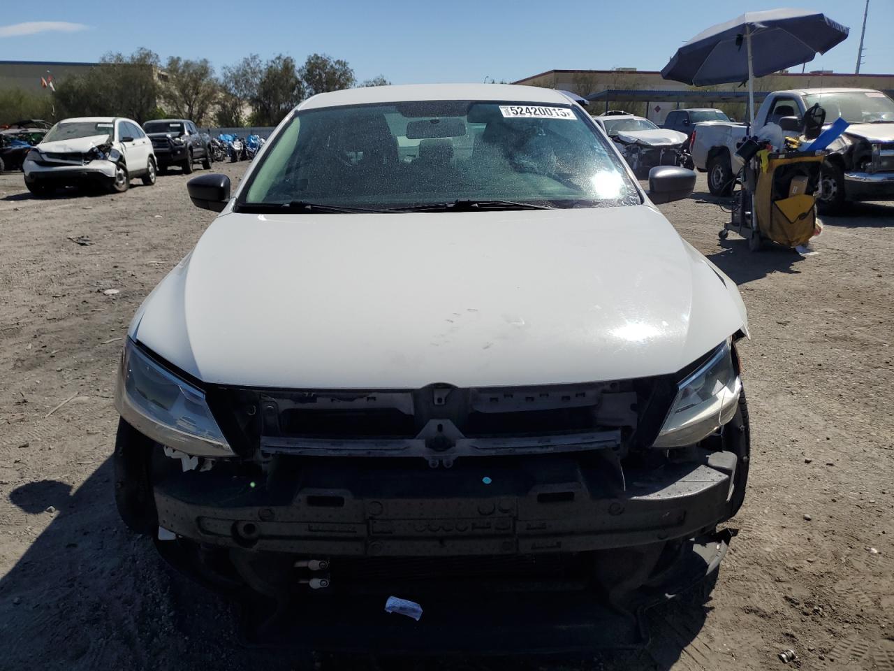 2014 Volkswagen Jetta Base Copart, lot number: 52420015, vin: 3VW2K7AJ9EM407576. Thumbnail 5