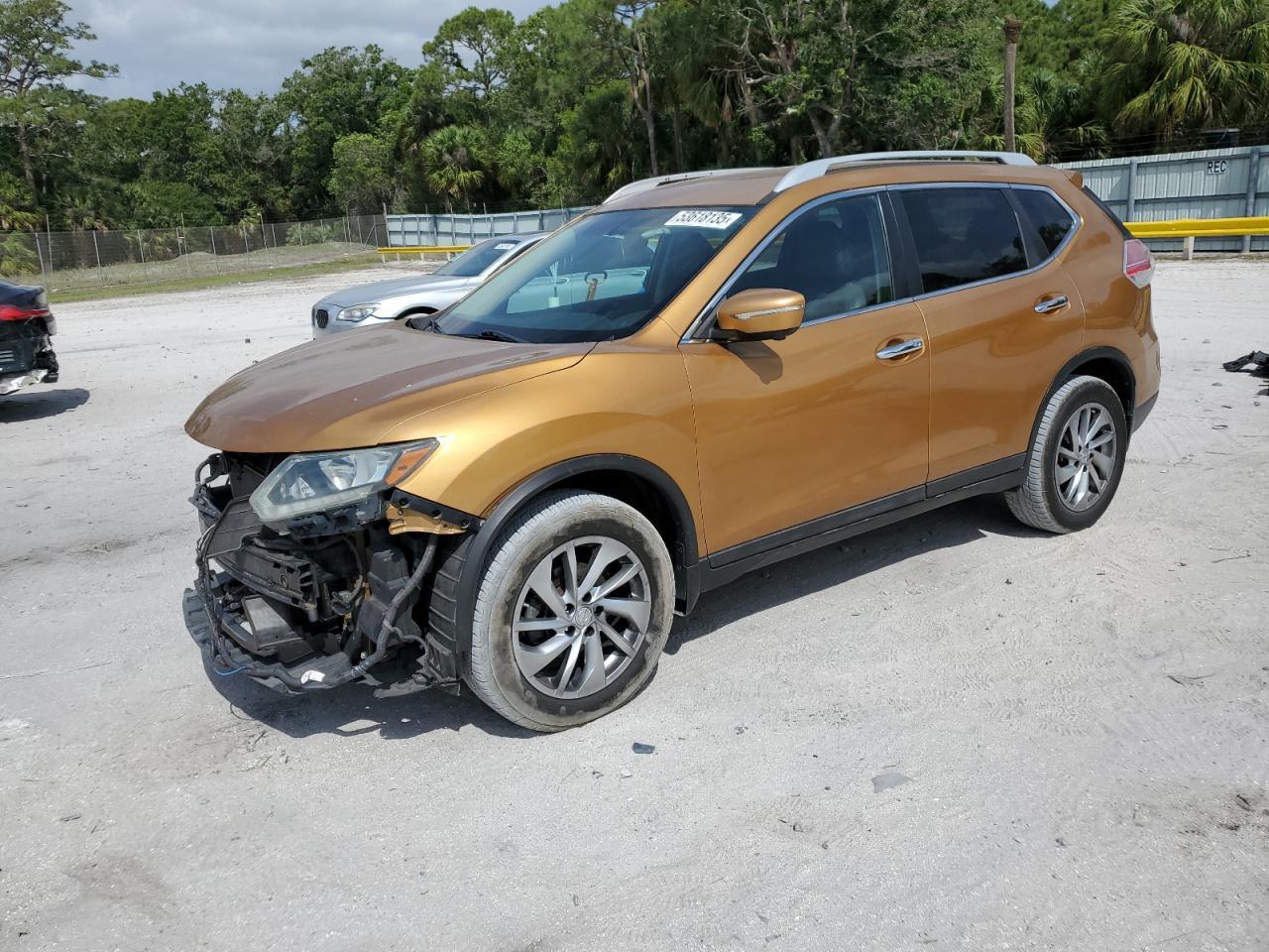 2014 Nissan Rogue S Copart, lot number: 53618135, vin: 5N1AT2MV0EC770259. Thumbnail 1