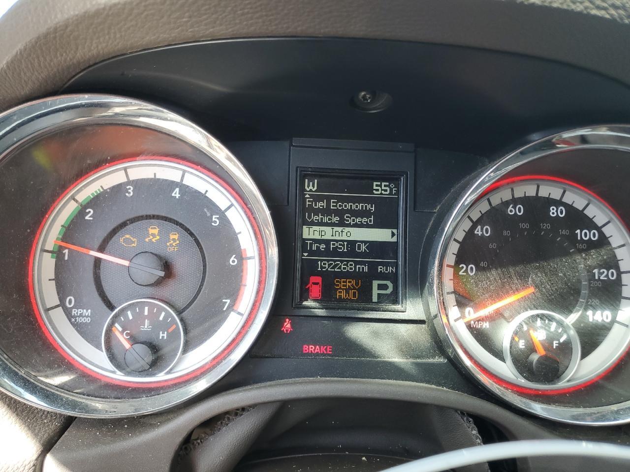 2012 Dodge Durango Crew Copart, lot number: 53657295, vin: 1C4SDJDT6CC301883. Thumbnail 9