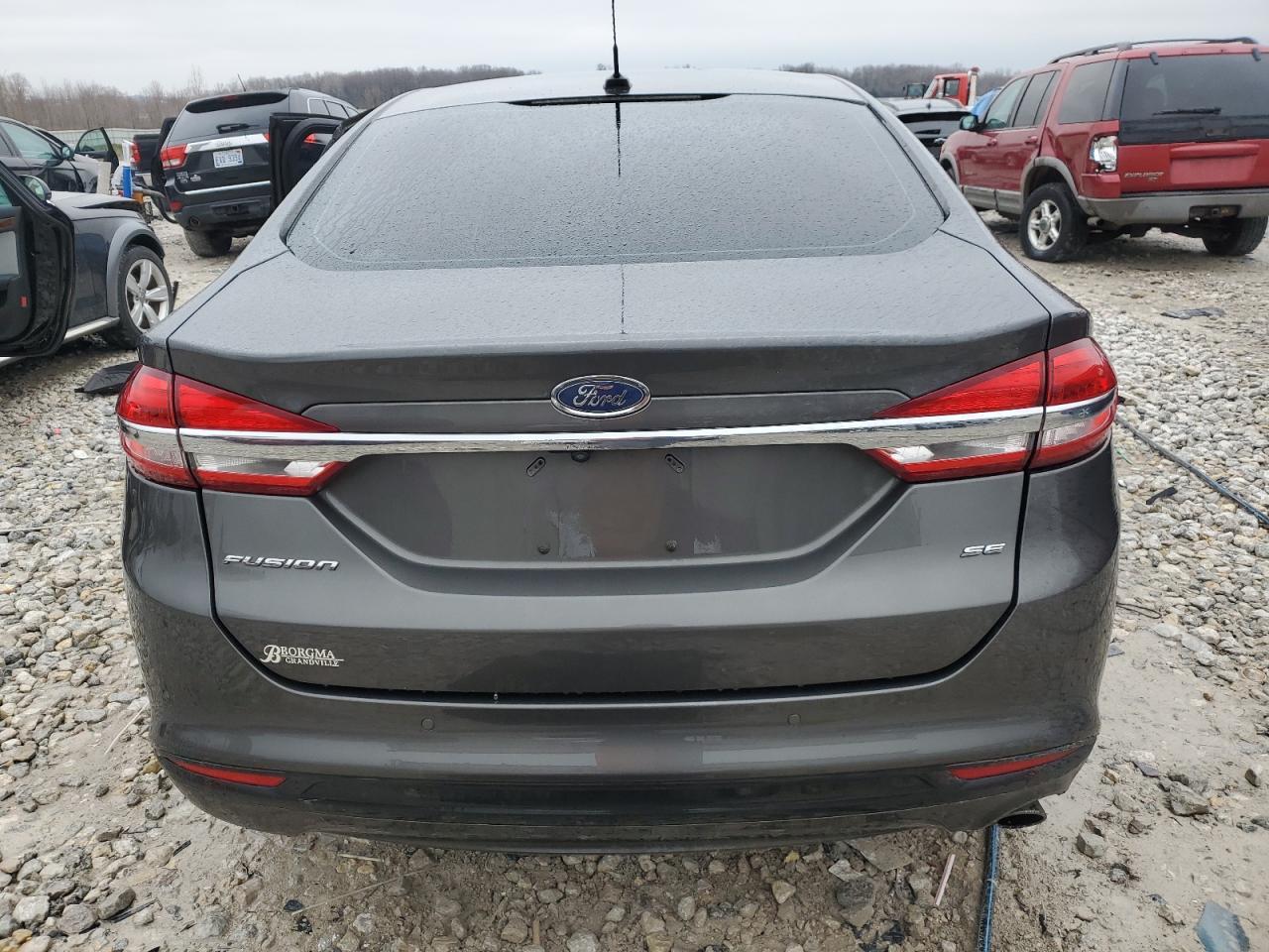 2017 Ford Fusion Se Copart, lot number: 52617845, vin: 3FA6P0H76HR378719. Thumbnail 6