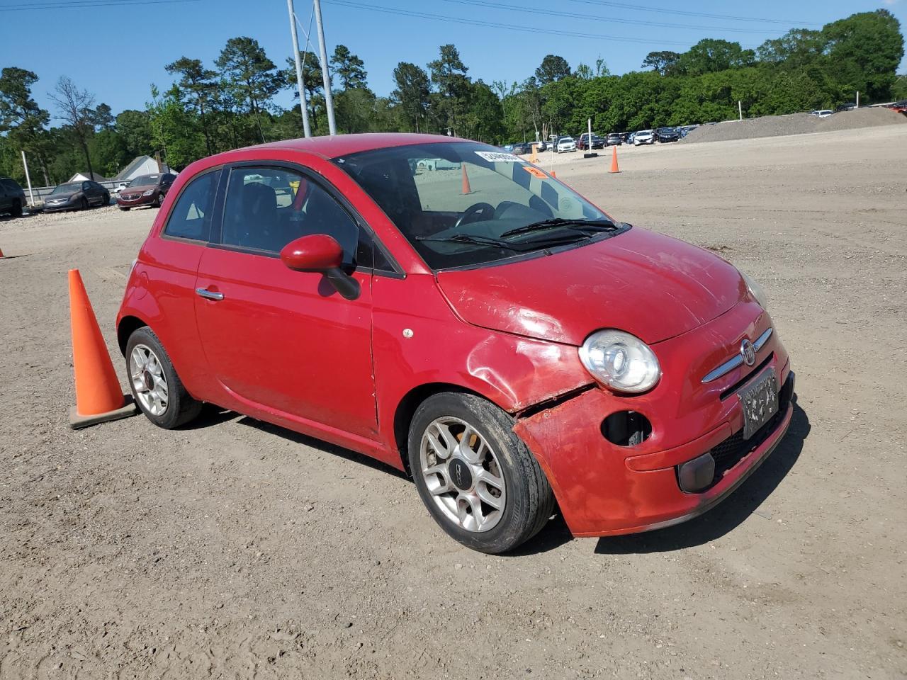 2014 Fiat 500 Pop Copart, lot number: 52446855, vin: 3C3CFFAR5ET232393. Thumbnail 4