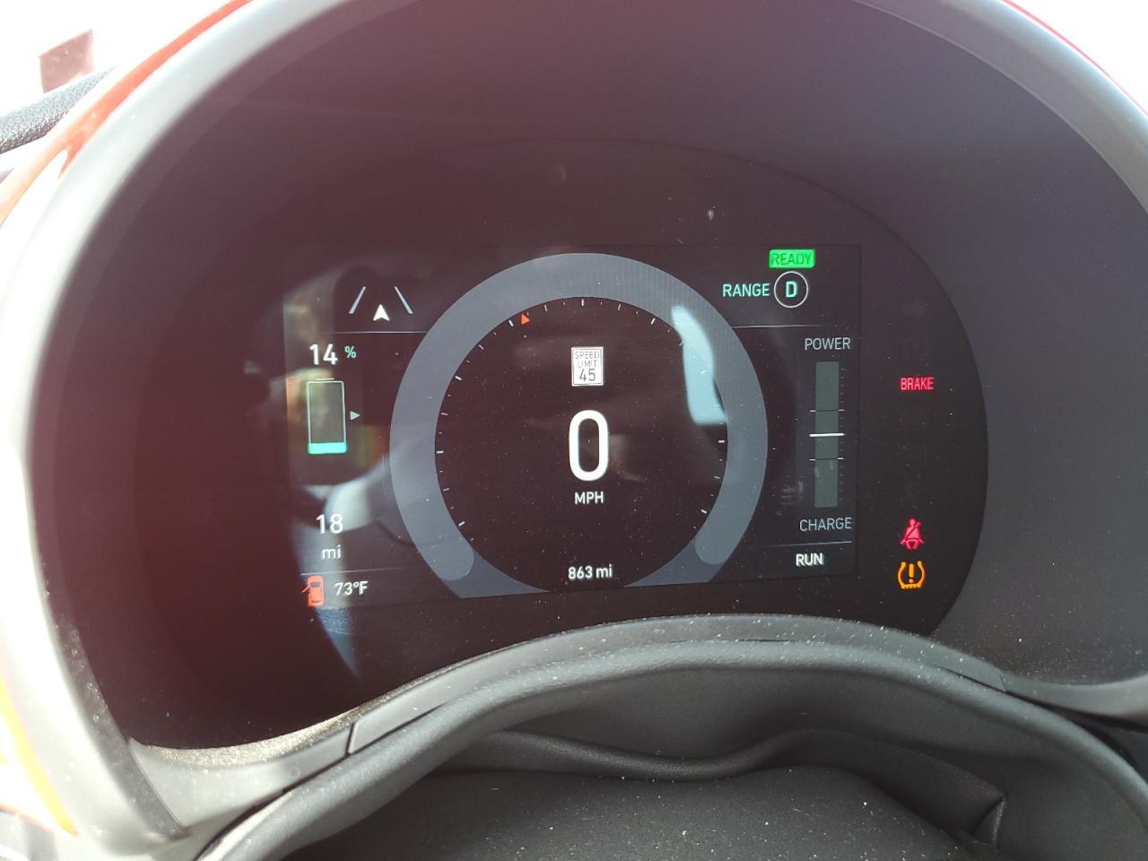 2024 Fiat 500 E Red Copart, lot number: 53130925, vin: ZFAFFAA43RX204609. Thumbnail 9