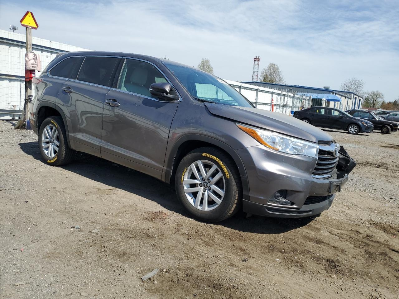 2016 Toyota Highlander Le Copart, lot number: 53696255, vin: 5TDZKRFH0GS177058. Thumbnail 4