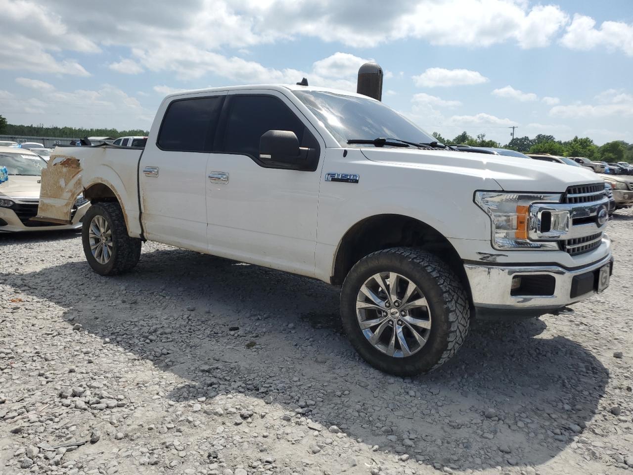 2019 Ford F150 Supercrew Copart, lot number: 54918545, vin: 1FTEW1E5XKFD49004. Thumbnail 4