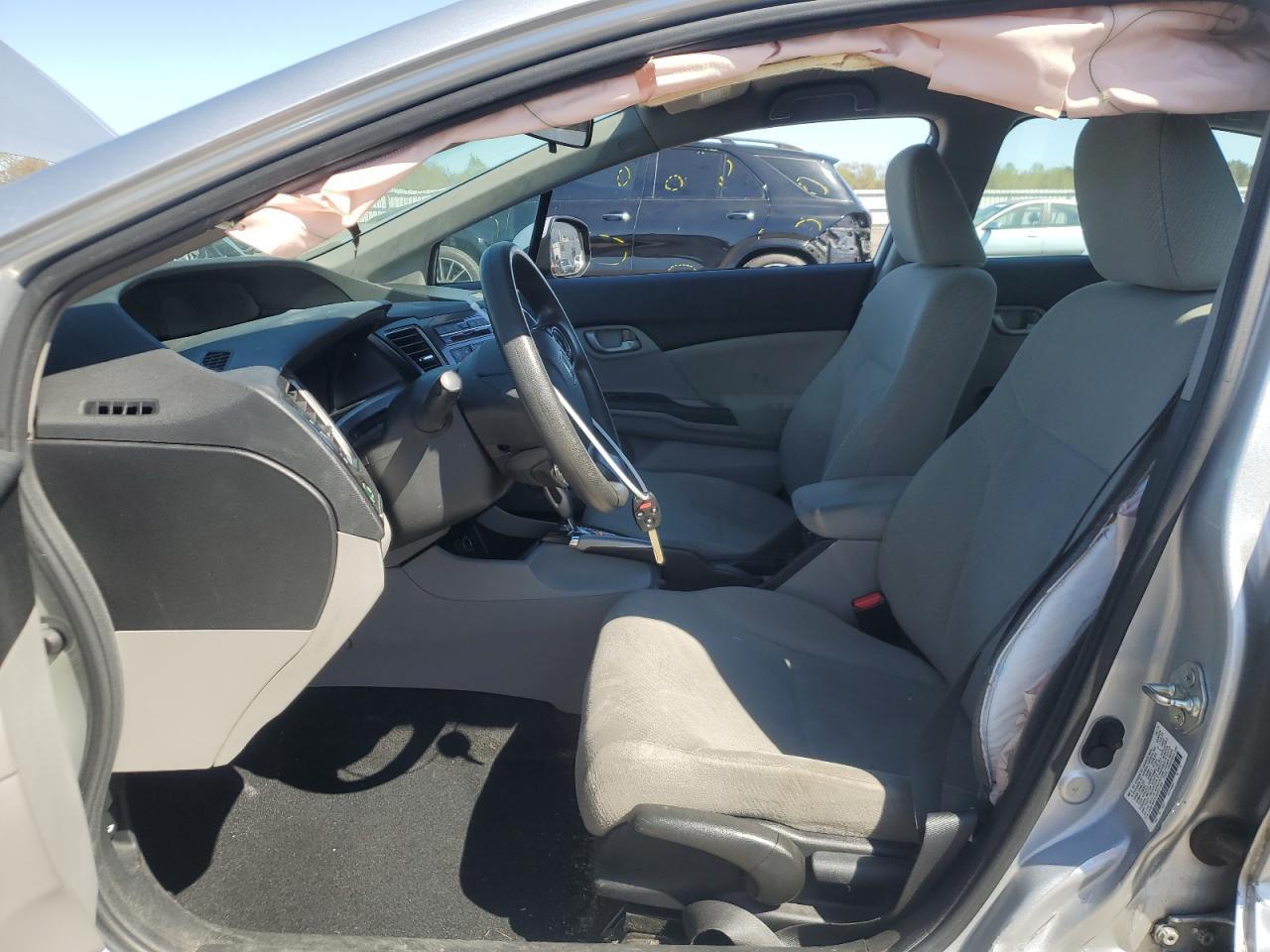 2013 Honda Civic Lx Copart, lot number: 53701605, vin: 2HGFB2F51DH551303. Thumbnail 7