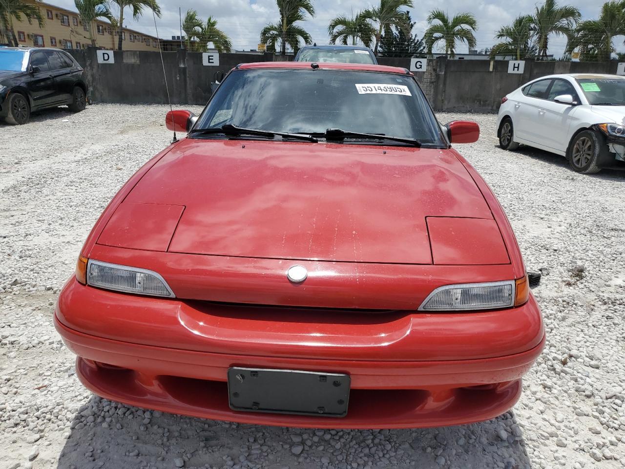 1994 Mercury Capri Copart, lot number: 55143905, vin: 6MPLT01Z2R8600768. Thumbnail 5