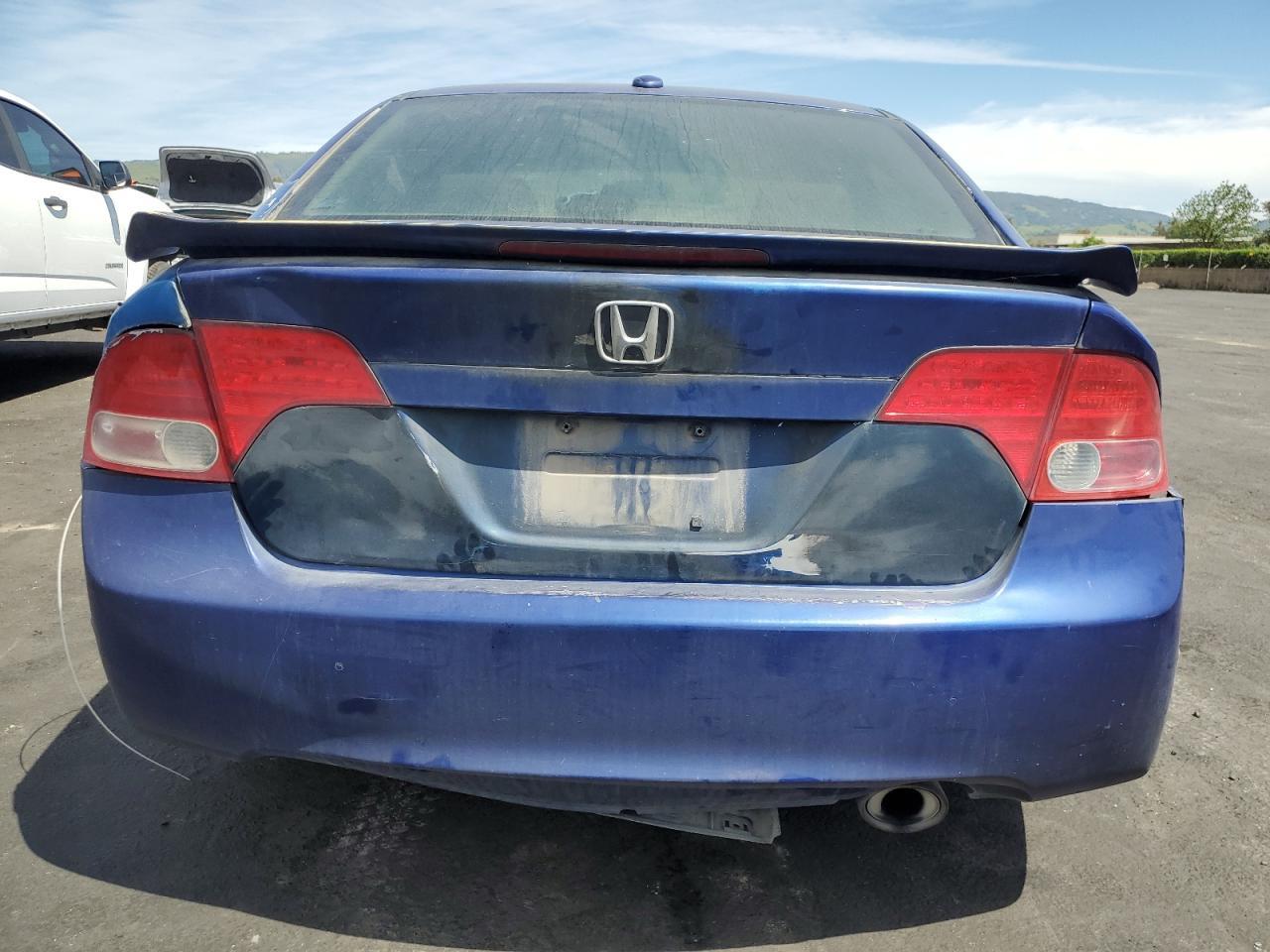 2008 Honda Civic Si Copart, lot number: 52956615, vin: 2HGFA55528H704914. Thumbnail 6