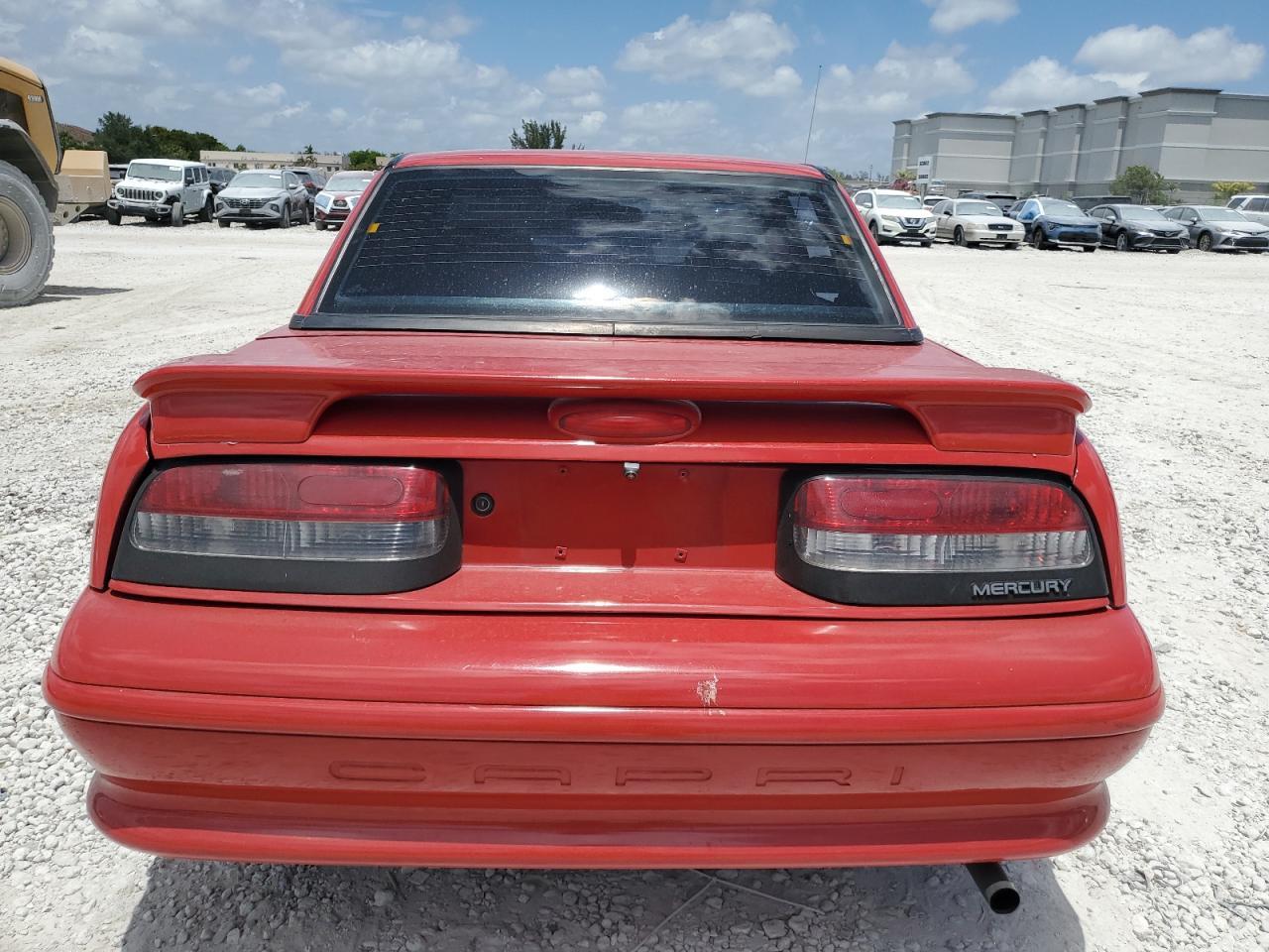1994 Mercury Capri Copart, lot number: 55143905, vin: 6MPLT01Z2R8600768. Thumbnail 6