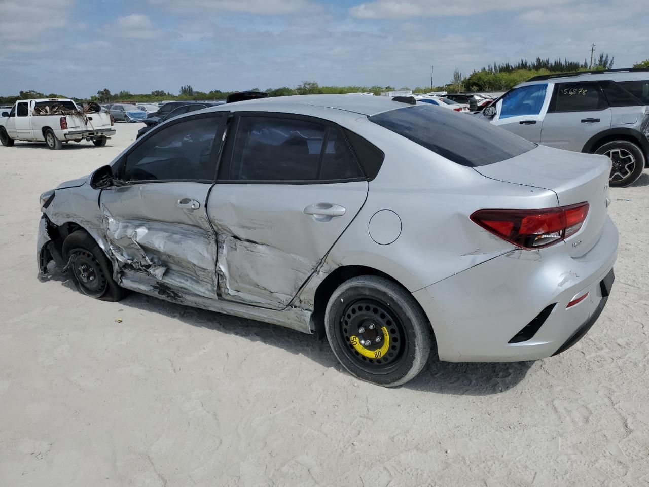 2022 Kia Rio Lx Copart, lot number: 53783955, vin: 3KPA24AD4NE500815. Thumbnail 2