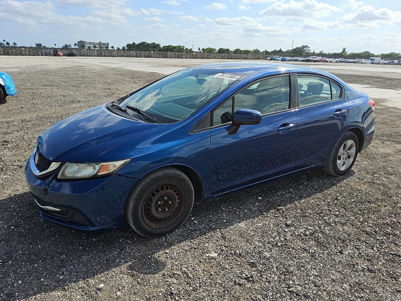 2015 Honda Civic Lx Copart, lot number: 52004115, vin: 19XFB2F50FE033003. Thumbnail 1