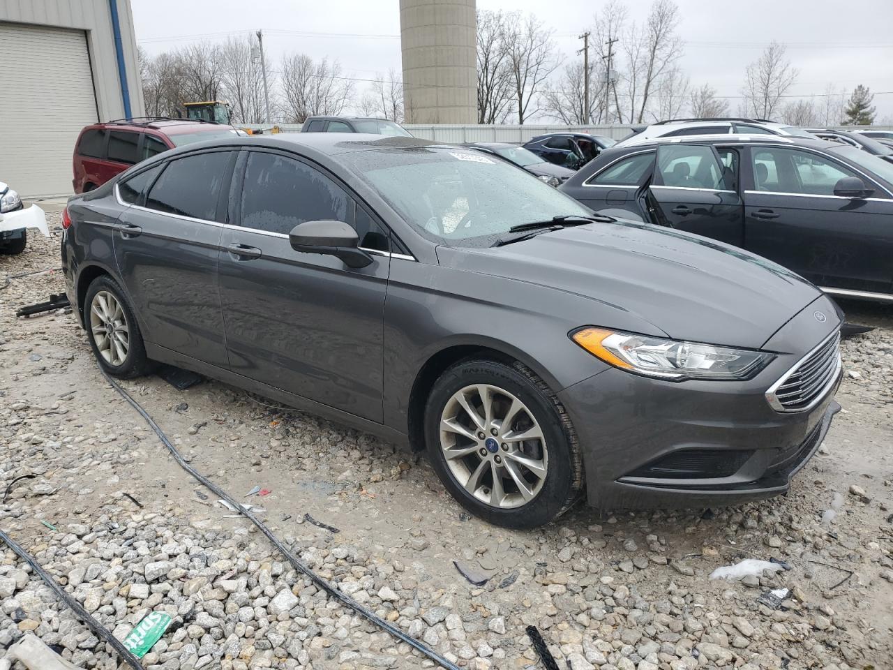 2017 Ford Fusion Se Copart, lot number: 52617845, vin: 3FA6P0H76HR378719. Thumbnail 4