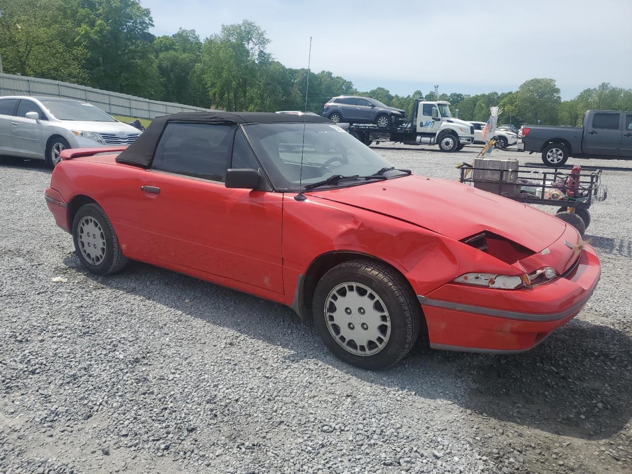 1991 Mercury Capri Xr2 Copart, lot number: 53670735, vin: 6MPCT0364M8605756. Thumbnail 4