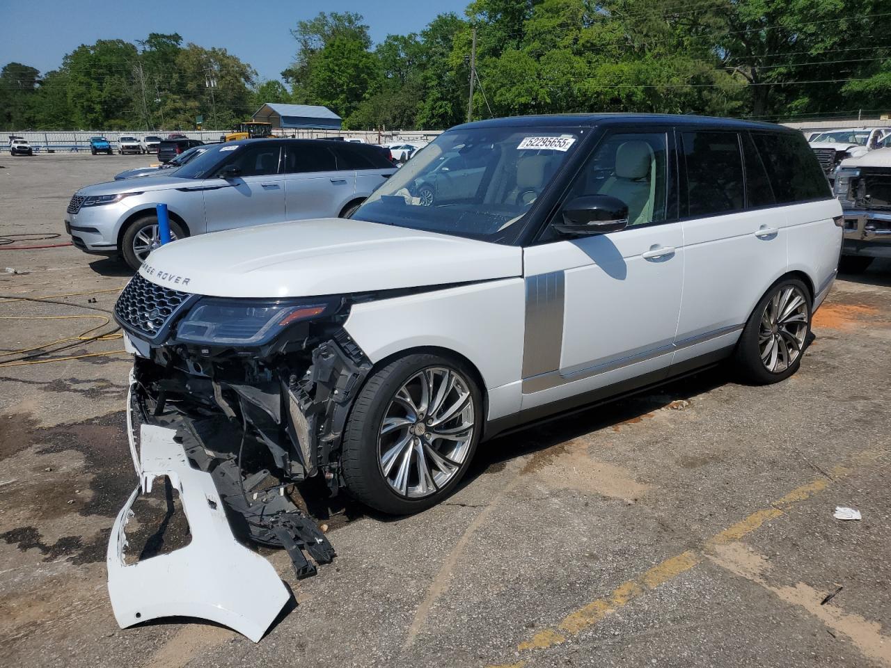 2019 Land Rover Range Rover Hse Copart, lot number: 52295655, vin: SALGS2SV6KA534980. Thumbnail 1