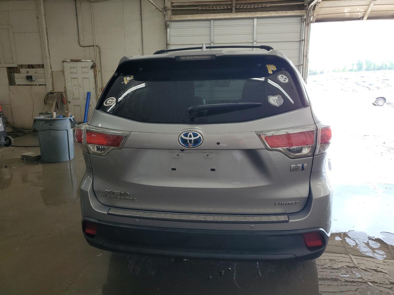 2015 Toyota Highlander Hybrid Limited Copart, lot number: 54375325, vin: 5TDDCRFH1FS011914. Thumbnail 6