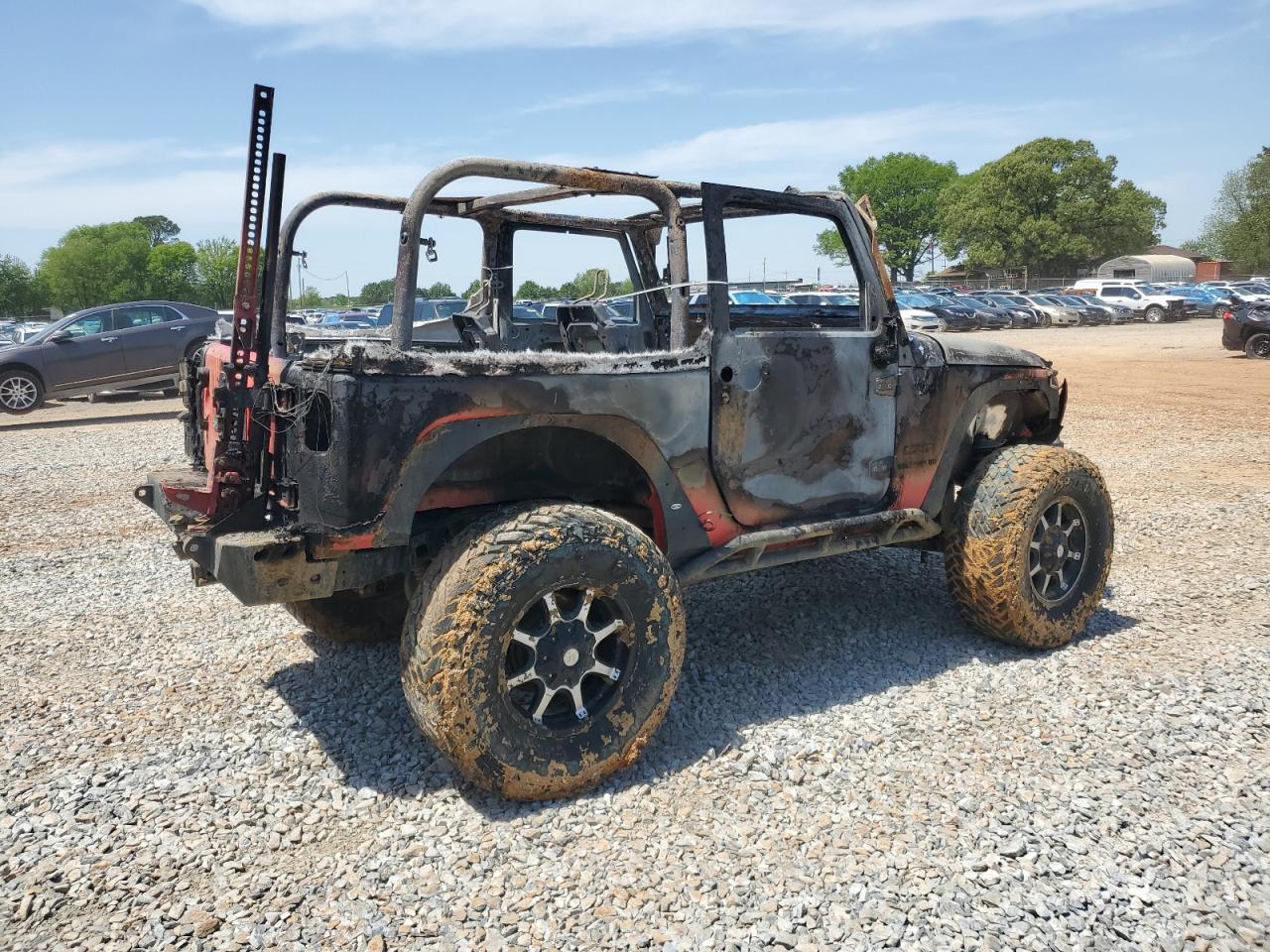 2013 Jeep Wrangler Sport Copart, lot number: 53200165, vin: 1C4AJWAG6DL664243. Thumbnail 3