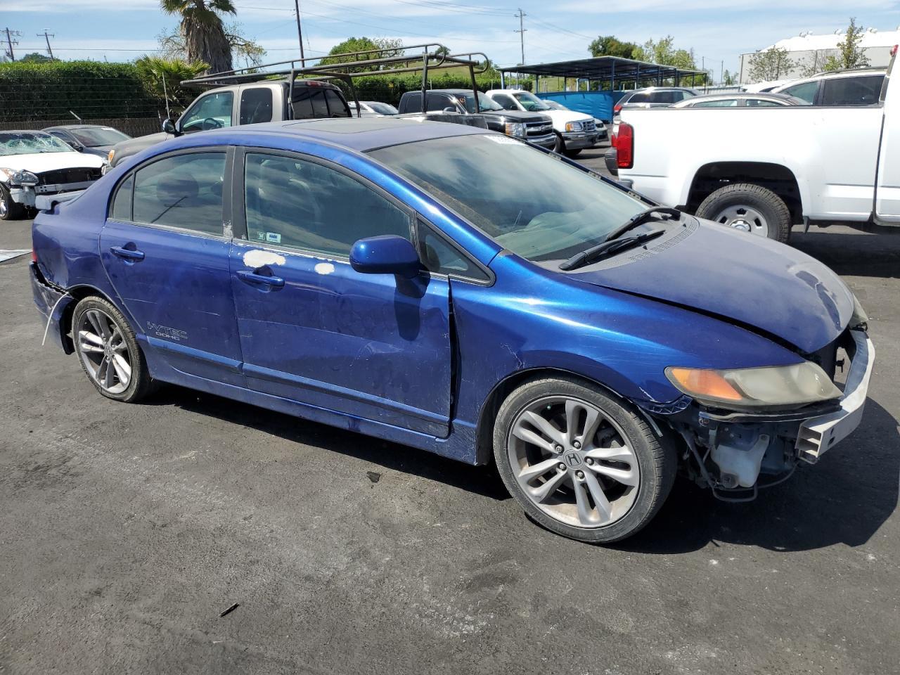 2008 Honda Civic Si Copart, lot number: 52956615, vin: 2HGFA55528H704914. Thumbnail 4