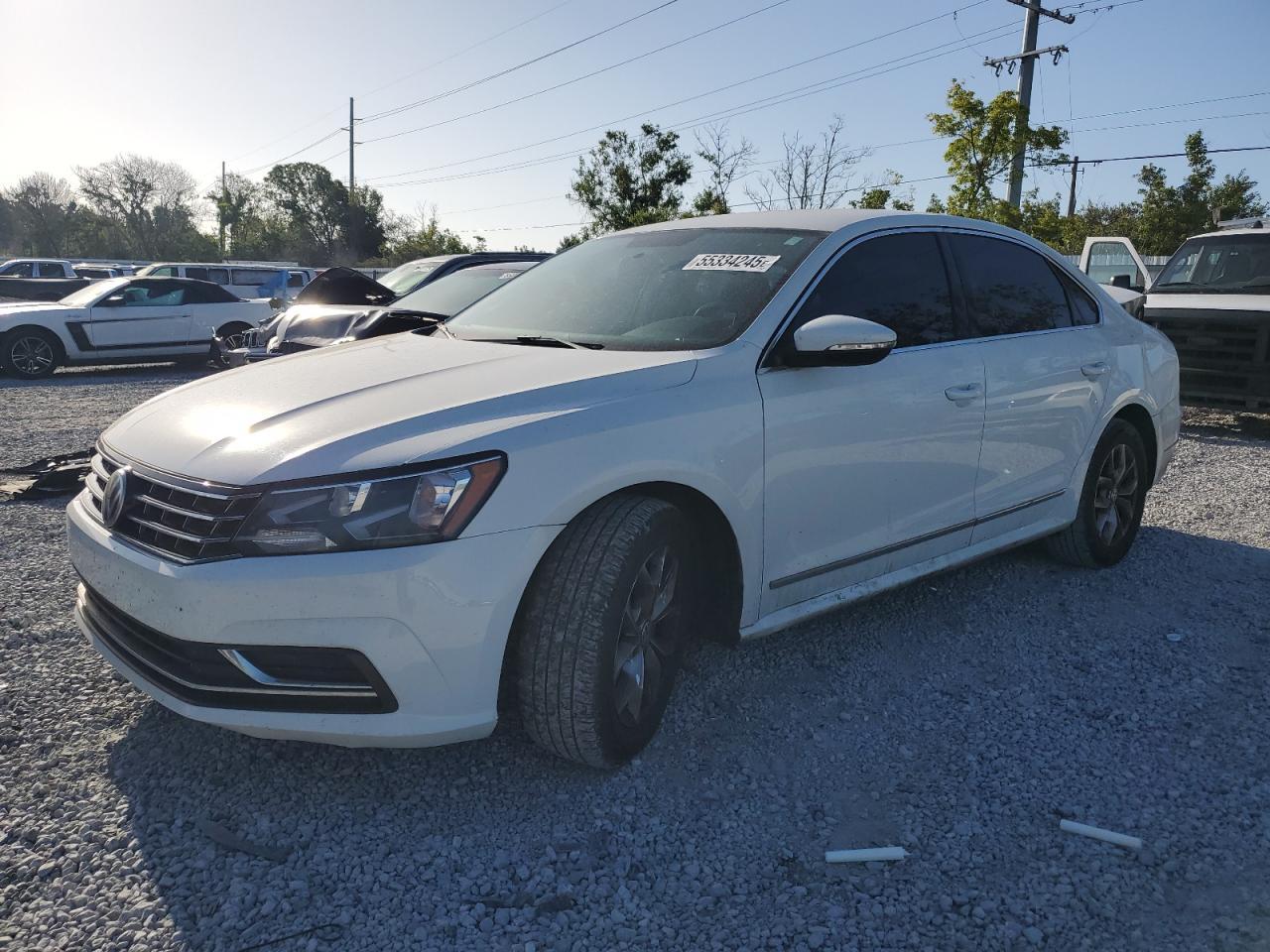 2017 Volkswagen Passat S Copart, lot number: 55334245, vin: 1VWAT7A39HC052442. Thumbnail 1